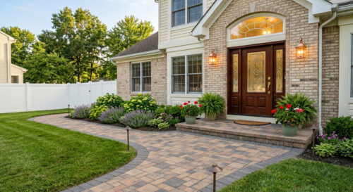 Custom Concrete & Stone Walkways, Steps, and Stoops | Masonry Services | Cornerstone Paving and Masonry